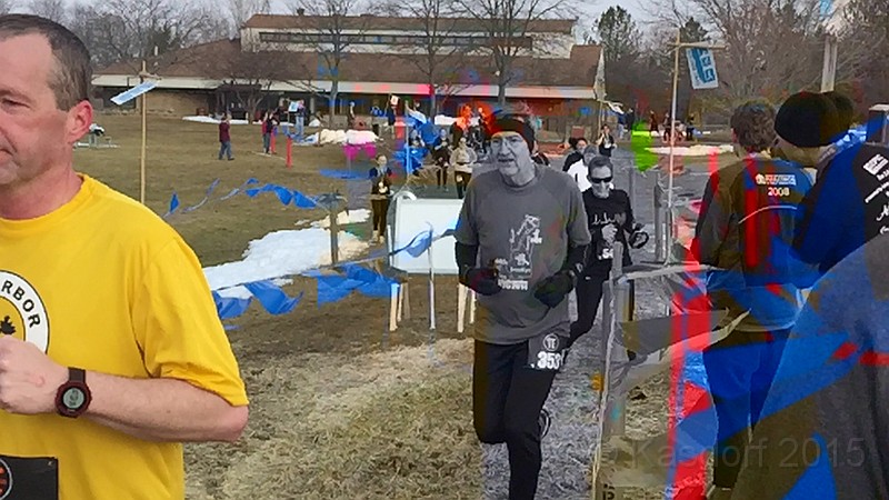 2015-03-14 Pi 5K 329.JPG - The first (only?) Pi run on 3.14.15 at 9:26.53 am... with PIE!